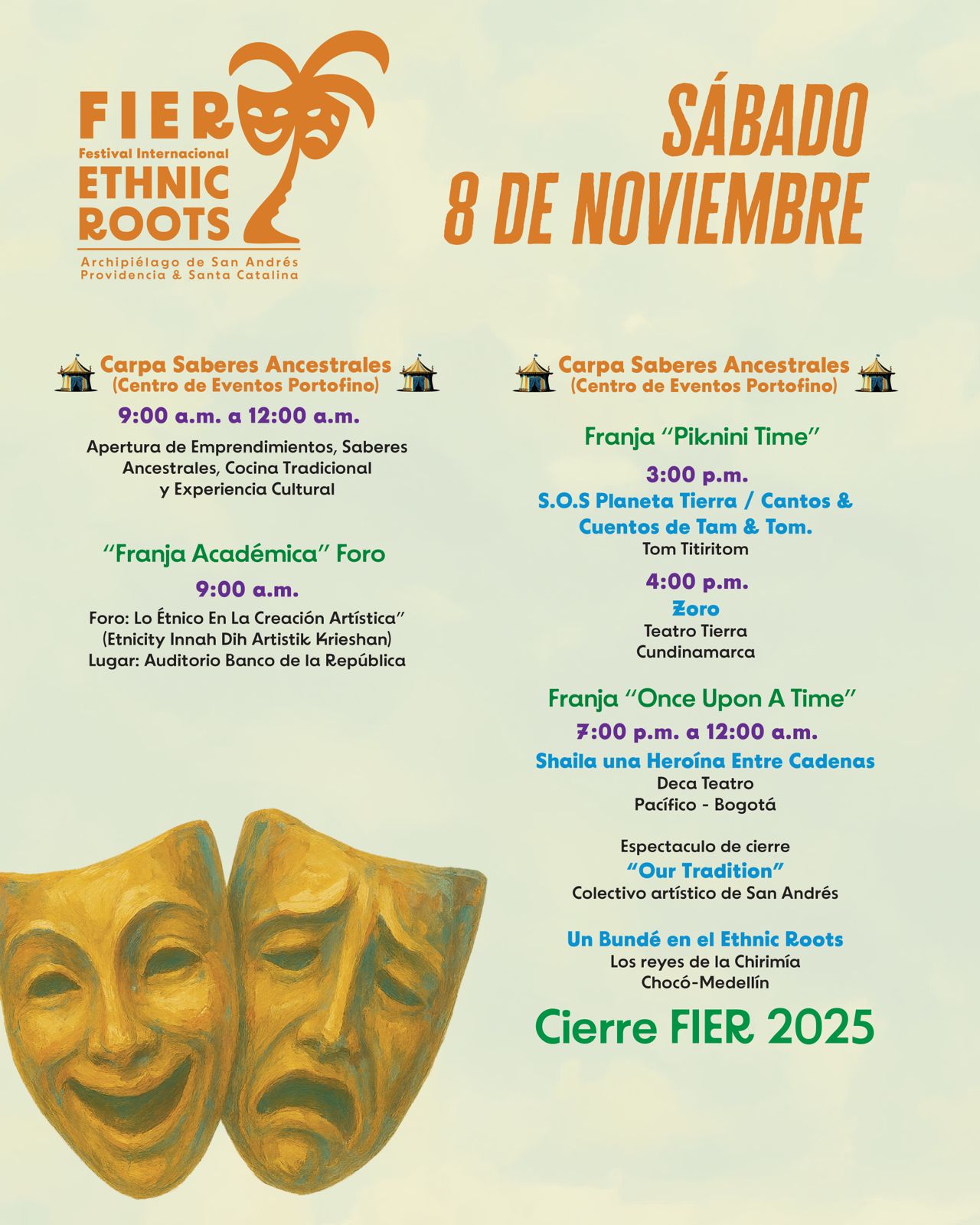 Franja acdémica franja académica festival ethnic roots